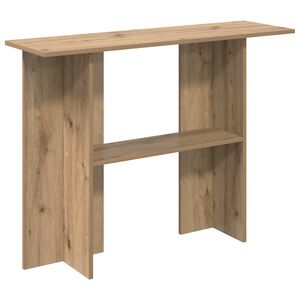 vidaXL Console Table Artisan Oak 100 x 30 x 75 cm Engineered Wood