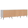 vidaXL TV Cabinet Grey Sonoma 150x30x44.5 cm Engineered Wood