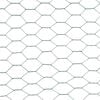 vidaXL Chicken Wire Fence Steel with PVC Coating 25x1.2 m Green