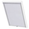 vidaXL Blackout Roller Blind White MK04