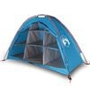 vidaXL Storage Tent 9 Compartments Blue Waterproof