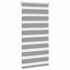 vidaXL Zebra Blind 80 x 150 cm Grey