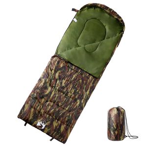 vidaXL Sleeping Bag for Adults Camping 3-4 Seasons