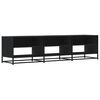vidaXL TV Cabinet Black 180x40x46 cm Engineered Wood