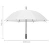 vidaXL Umbrella White 130cm