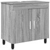 vidaXL Bathroom Vanity Unit Grey Sonoma 60 x 35 x 60 cm