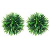 vidaXL Artificial Boxwood Balls with LED Lights 2 pcs Green 20 cm