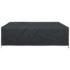 vidaXL Furniture Cover Plain Black 260 x 260 x 90 cm 420D