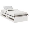 vidaXL Day Bed without Mattress White 90x190 cm Solid Wood Pine