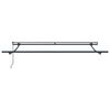 vidaXL Awning Frame Manual Anthracite 3.5 x 2.5 m Aluminium