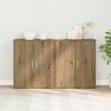 vidaXL Sideboard 2 pcs Artisan Oak 60 x 31 x 70 cm Engineered Wood