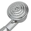 vidaXL 2-Handle Bathtub Faucet + Hand Shower Diverter Chrome Retro