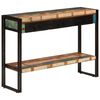 vidaXL Console Table 110x30x76 cm Solid Wood Reclaimed