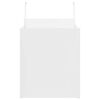 vidaXL Paper Bags 50 pcs with Handles White 32x22x24 cm