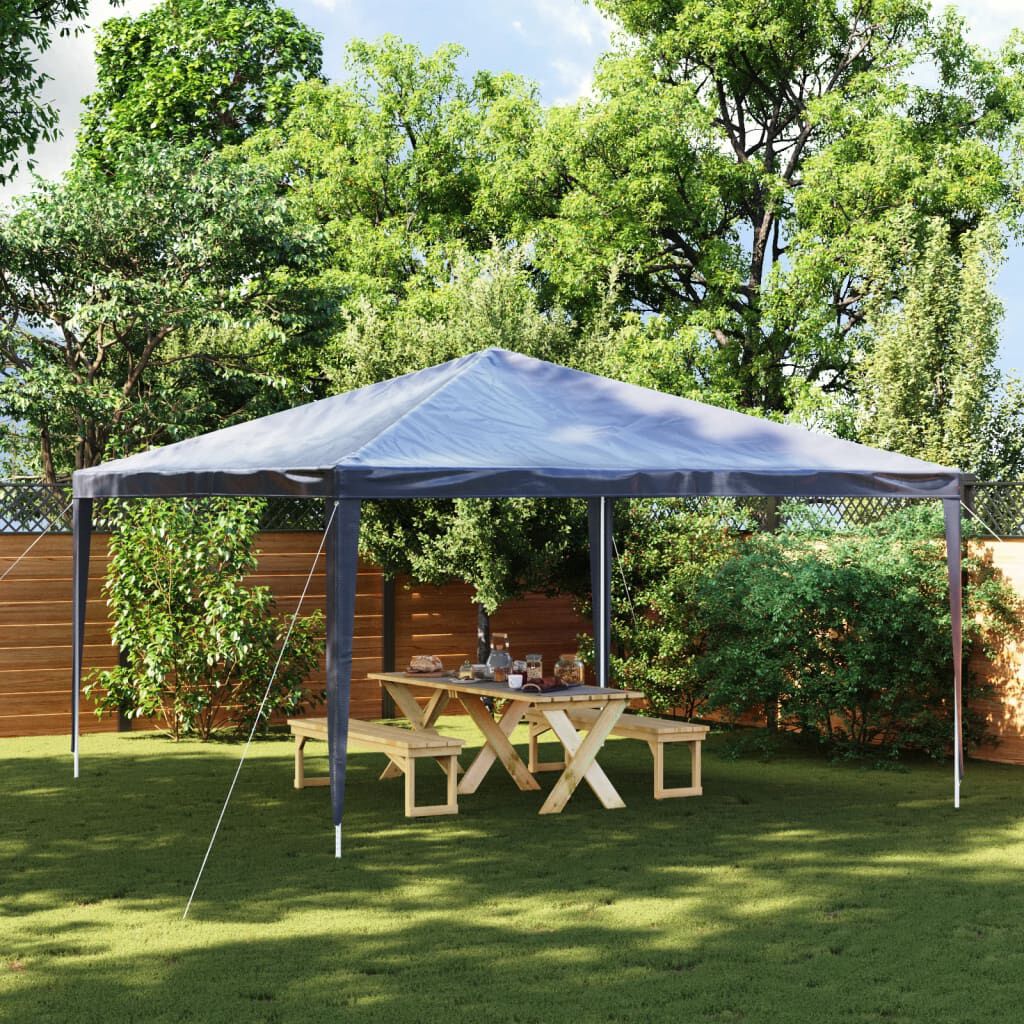 vidaXL Party Tent 4x4 m Blue | vidaXL.co.uk