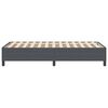 vidaXL Bed Frame Dark grey 100 x 200 cm Corduroy fabric
