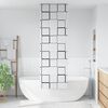 vidaXL Shower Roller Blind 60x240 cm Fabric Width 56 cm
