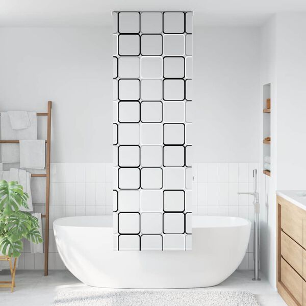 vidaXL Shower Roller Blind 60x240 cm Fabric Width 56 cm