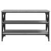 vidaXL TV Cabinet Grey Sonoma 80x40x50 cm Engineered Wood