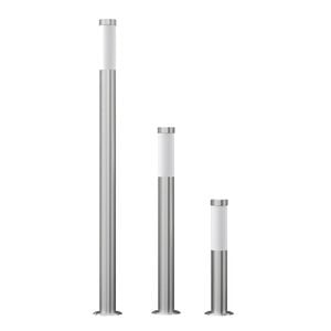 vidaXL Garden Lamp Set 3-piece Waterproof Stainless Steel