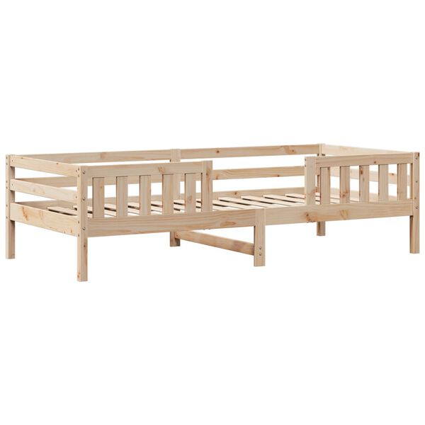 vidaXL Bed and Bench Set with Roof without Mattress 90x190 cm Single