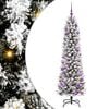 vidaXL Artificial Christmas Tree White 180 cm