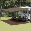 vidaXL Tent Carpet 400x500 cm Brown