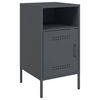 vidaXL Bedside Cabinets 2 pcs Anthracite 36x39x68 cm Steel