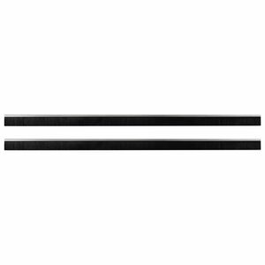 vidaXL Self-adhesive Door Brush Seals 2 pcs 100 cm Aluminium Alloy