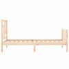 vidaXL Bed Frame without Mattress 90x200 cm Solid Wood Pine