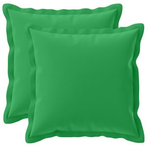 vidaXL Cushion Cover 2 pcs HOUTEN Green 30 x 30 cm Polyester