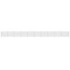 vidaXL Chain Link Fence with Spike Anchors Silver 1,4x25 m