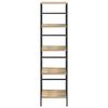 vidaXL Bookshelf Sonoma Oak 40 x 29.5 x 149 cm Engineered Wood