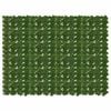 vidaXL Balcony Screen with Leaves Green 200 x 150 cm