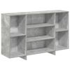 vidaXL Sideboard Concrete Grey 120x30x75 cm Engineered Wood