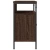 vidaXL Bathroom Sink Cabinet Brown Oak 80x30x60 cm Engineered Wood