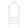 vidaXL Kids' Bed Roof White 118x70x176.5 cm Solid Wood Pine