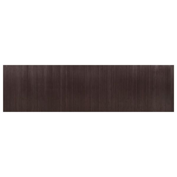 vidaXL Room Divider Dark Brown 165x600 cm Bamboo