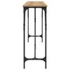 vidaXL Console Table Artisan oak 200 x 29 x 75 cm