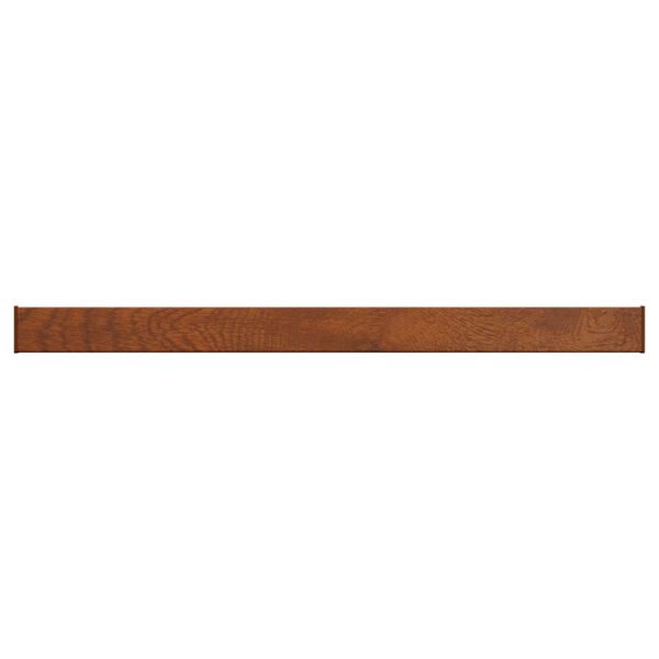 vidaXL Window Sill Brown Wood 140 x 15 x 4.5 cm PVC