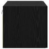 vidaXL Wall Cabinet Black oak 50 x 42.5 x 40 cm Engineered wood