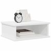 vidaXL Bedside Table White 40 x 31 x 15 cm Engineered Wood