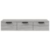 vidaXL Wall Cabinet Grey Sonoma 102x30x20 cm Engineered Wood