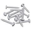 vidaXL Wood Screws 8451 pcs Silver Steel
