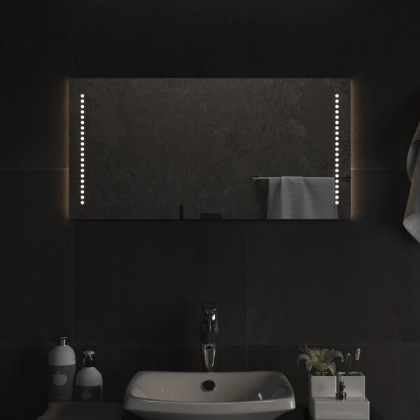 vidaXL LED Bathroom Mirror 40x80 cm
