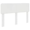 vidaXL Headboard Gloss White Engineered wood