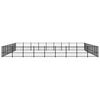 vidaXL Outdoor Dog Kennel Steel 76.21 m&sup2;