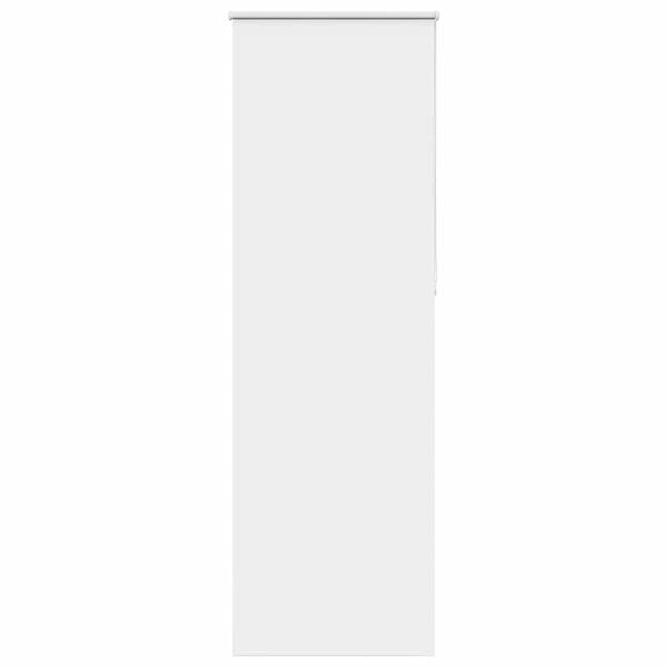 vidaXL Roller Blind Blackout White 65x230 cm Fabric Width 60.7 cm Polyester