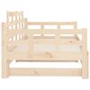 vidaXL Pull-out Day Bed without Mattress Solid Wood Pine 2x cm