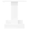 vidaXL End Table White 44.5 x 45 x 55 cm Engineered Wood